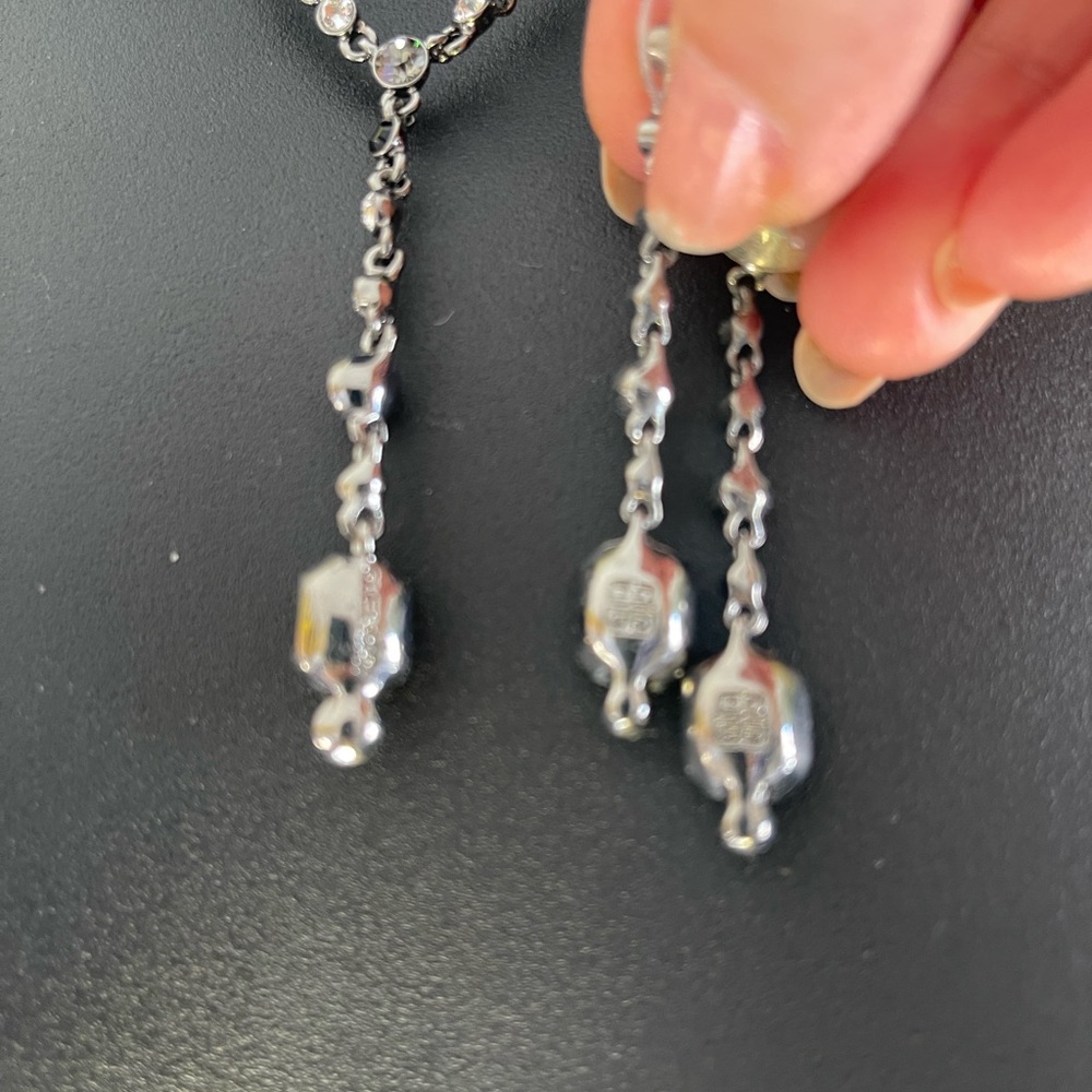 GIVENCHY necklace and earring set.  EUC - Picture 8 of 8
